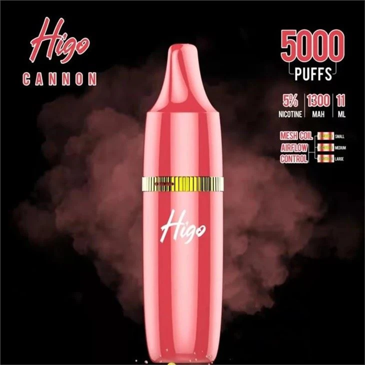 हिगो तोप 5000 डिस्पोजेबल पॉड
