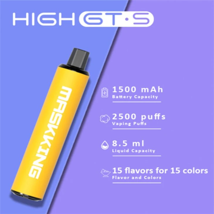मास्किंग 2500 हाई जीटीएस डिस्पोजेबल Vape