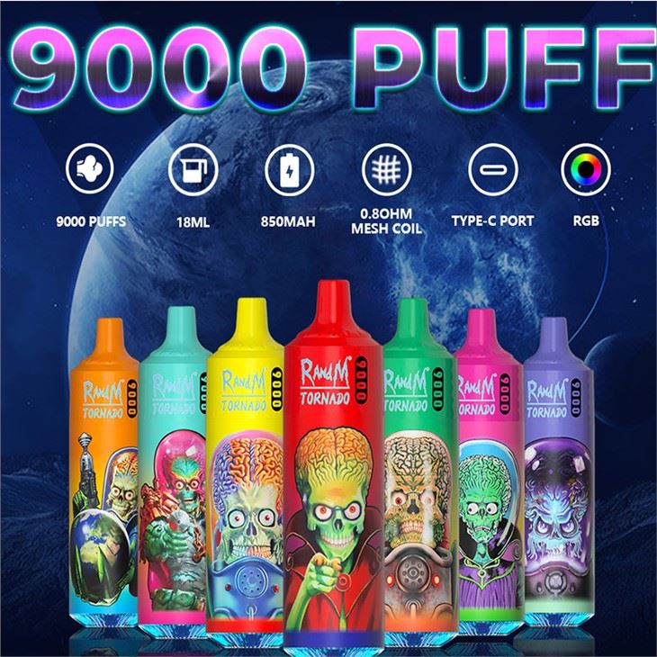 पफ 9000 रैंडम डिस्पोजेबल Vape
