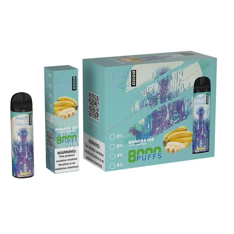 रैंडम टॉरनेडो 8000 डिस्पोजेबल Vape