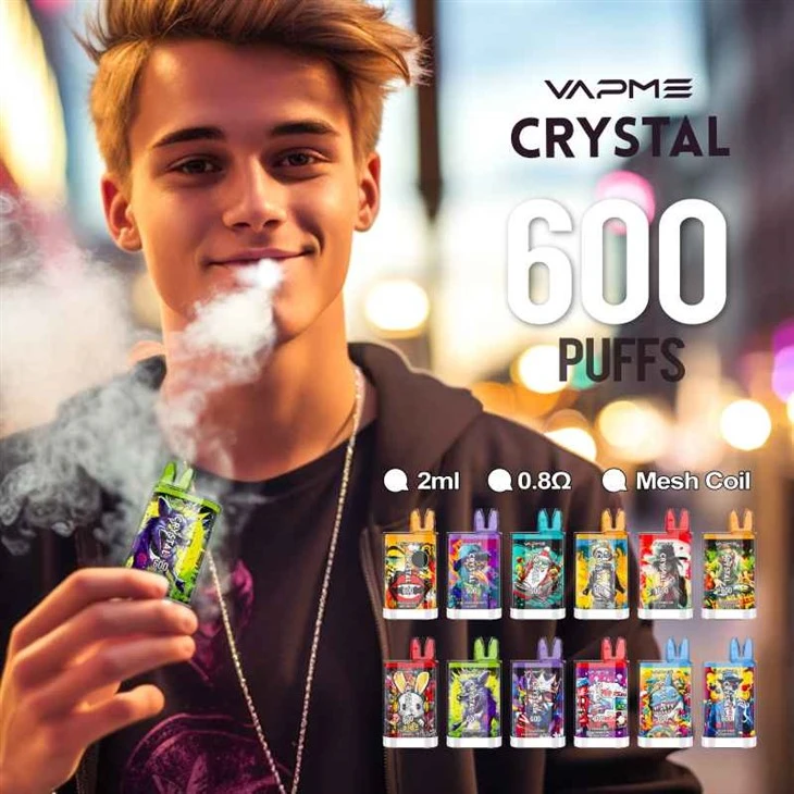 VAPME क्रिस्टल 600 पफ्स