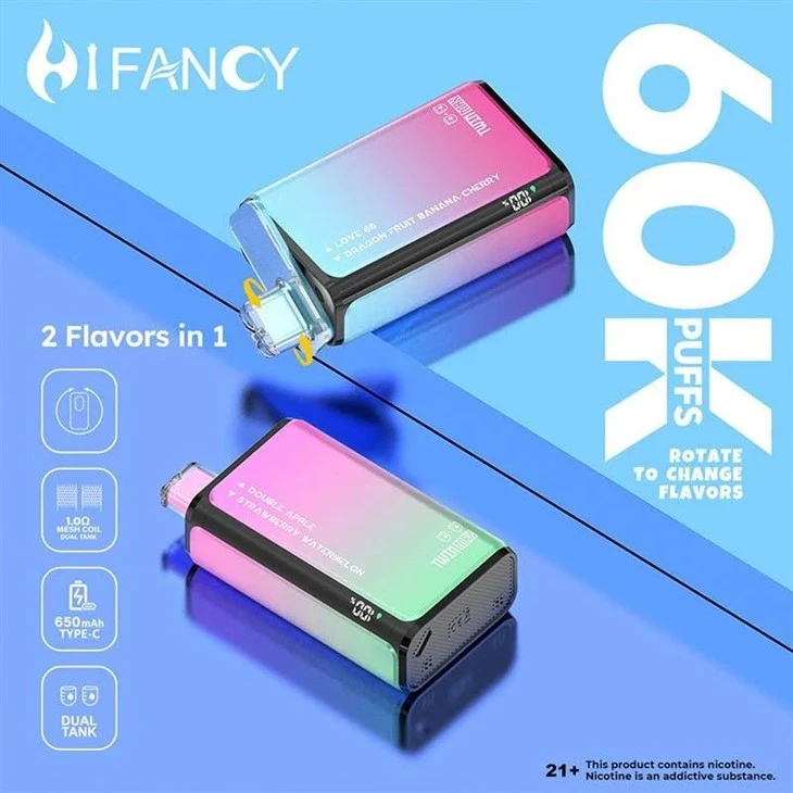 HIFANCY TWIN MAX 60K PUFFS price