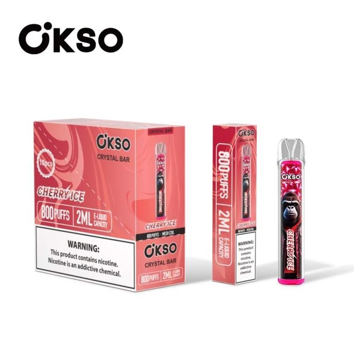 cherry ice_OKSO CRYSTAL BAR 800 PUFFS 1