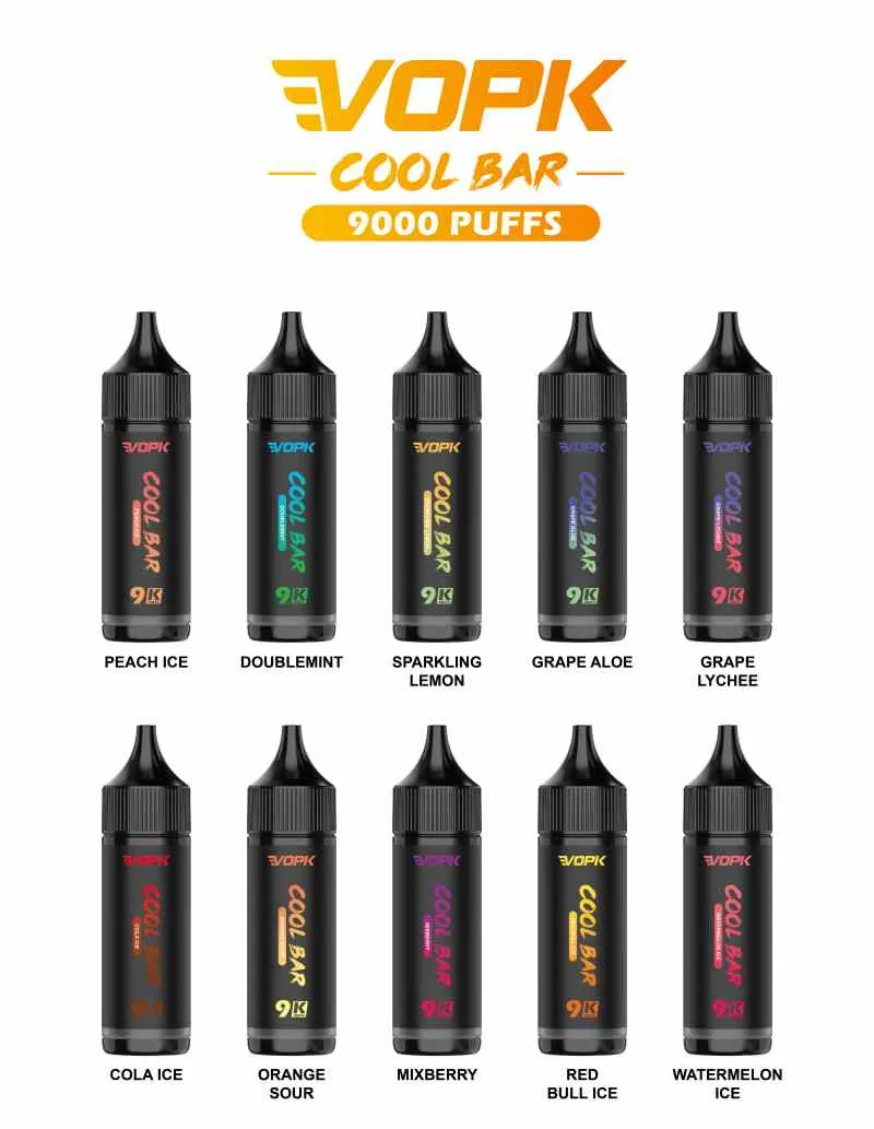 VOPK COOL BAR 9000 PUFFS taste VOPK COOL BAR 9000 PUFFS taste