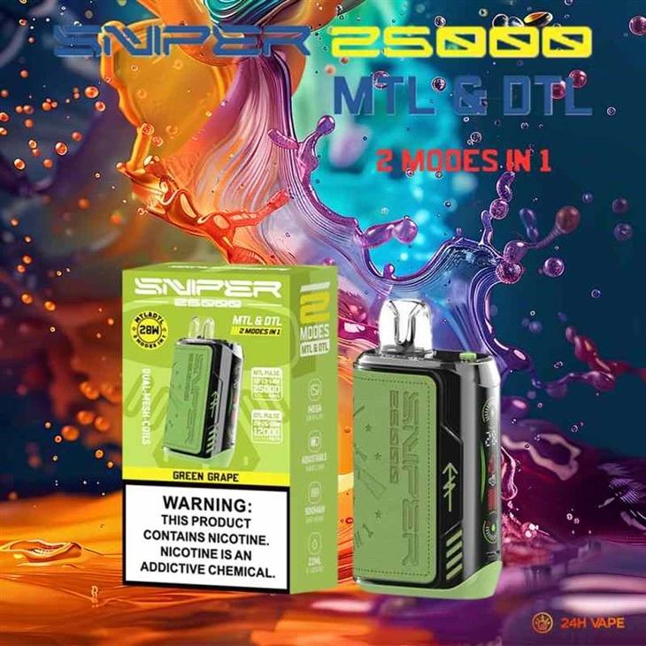 VAPMOD स्नाइपर 25000 पफ्स