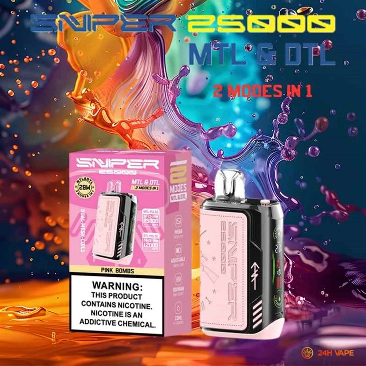 VAPMOD स्नाइपर 25000