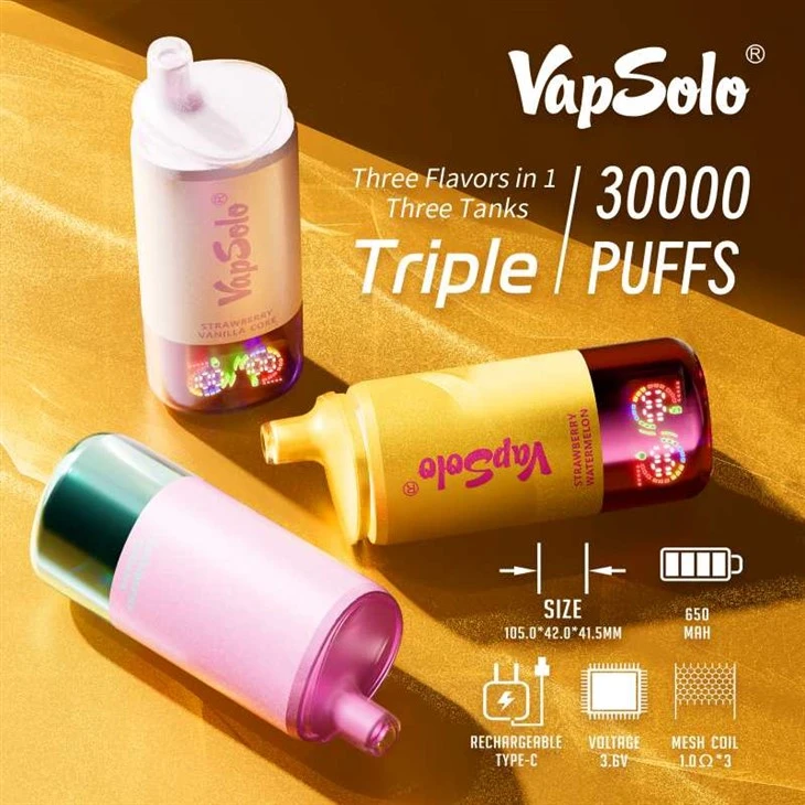 Vapsolo ट्रिपल 30k पफ्स
